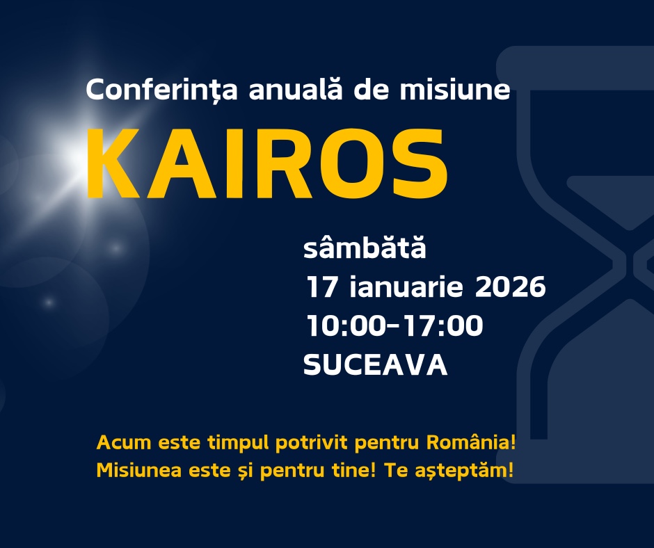 Conferința anuală de misiune KAIROS