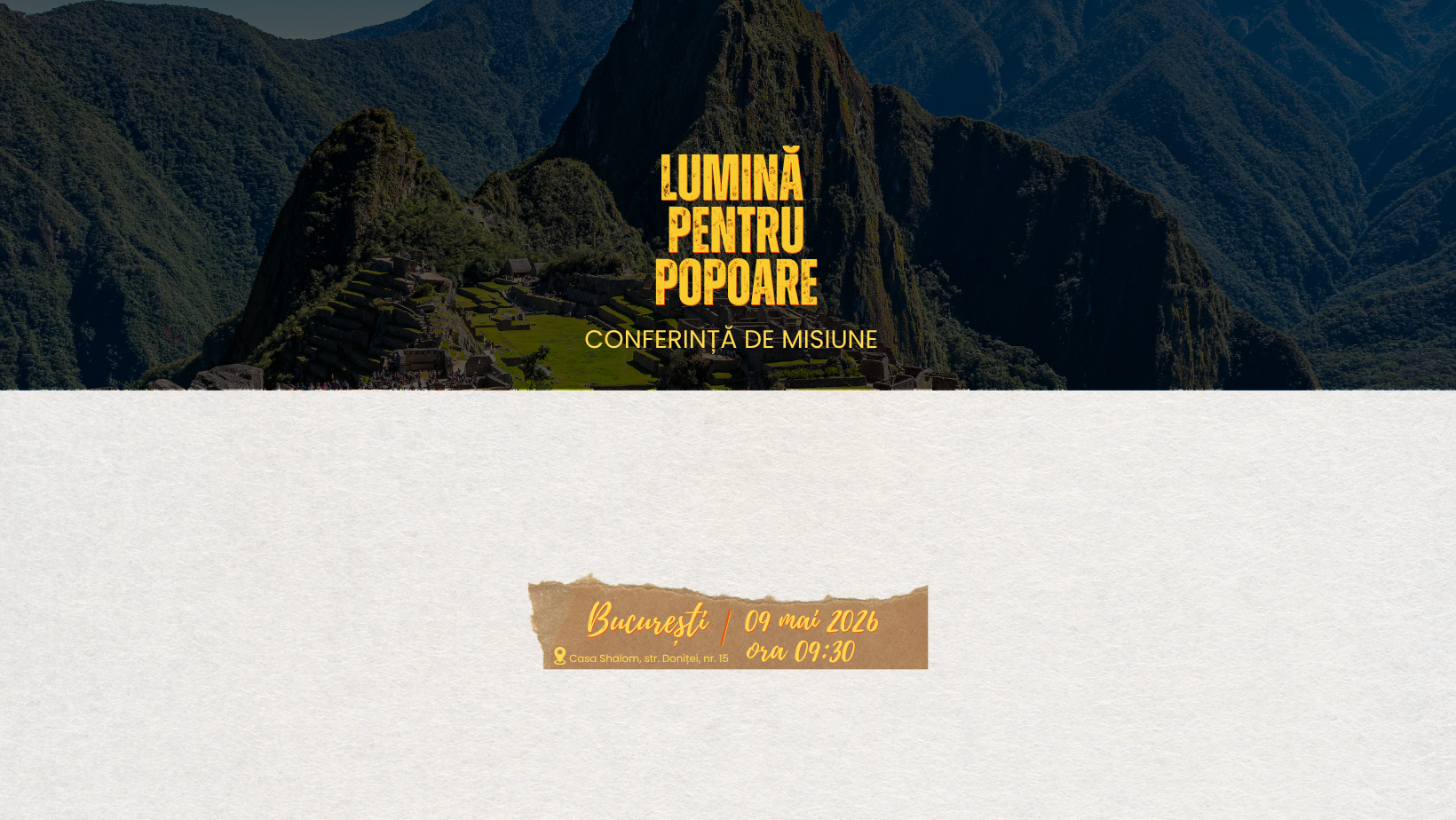 conferinta kairos bucuresti 2026